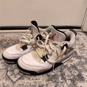 Nike Air Jordan 4 Retro "White Cement" sneakers